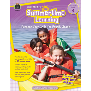 TCR8844 Summertime Learning Grade 4 Image