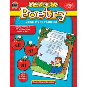 TCR8978 Phonics Poetry Using Word Families Image