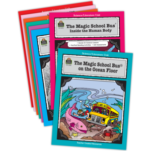 TCR9069 Magic School Bus Literature Units Set (8 Books) Image
