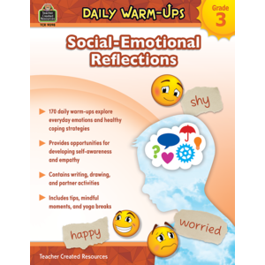 TCR9098 Daily Warm-Ups: Social-Emotional Reflections Gr 3 Image