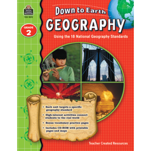 TCR9272 Down to Earth Geography, Grade 2 Image