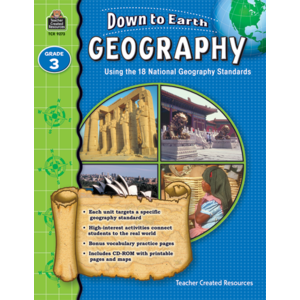 TCR9273 Down to Earth Geography, Grade 3 Image