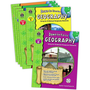 TCR9861 Down to Earth Geography Set (6 bks) Image