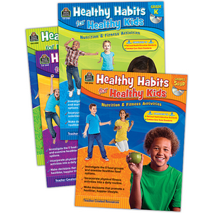 TCR9979 Healthy Habits for Healthy Kids Set (4 bks) Image