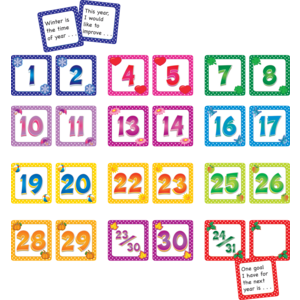 TCR9991 Calendar Days/Story Starters Set (12 pks) Image
