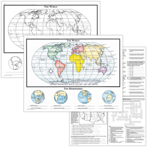 TCRM231 Basic Map Skills Map Activity Posters Image
