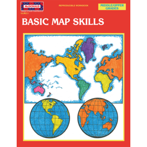 TCRR651 Basic Map Skills Reproducible Workbook Image