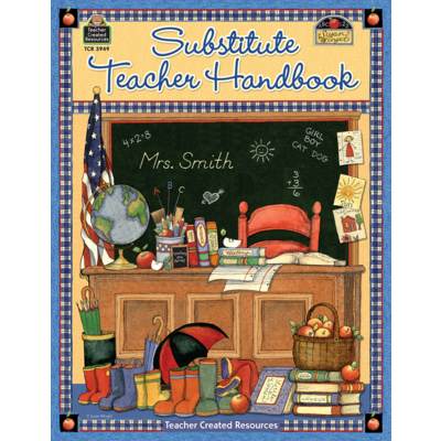 Substitute Teacher Handbook TCR3949 Teacher Created Resources   3949 