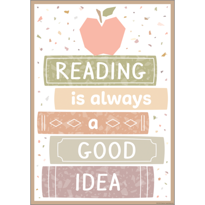 Reading is Always a Good Idea Positive Poster - TCR7877 | Teacher ...