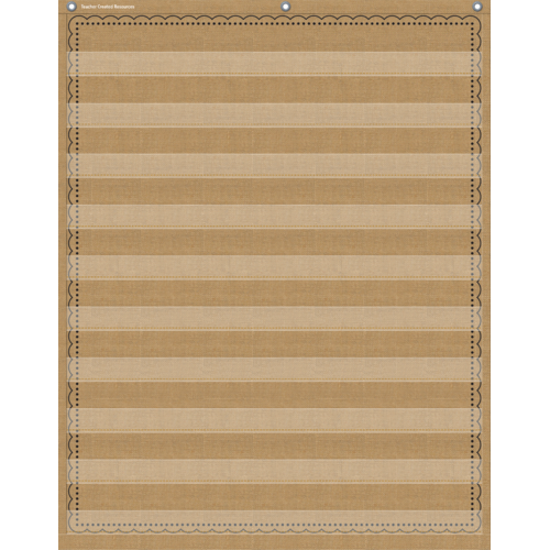 Teacher Created Resources File Storage Pocket Chart 10 Pockets 14 X 58