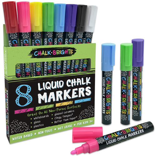 Chalk Brights Liquid Chalk Markers TCR20884 Teacher Created Resources