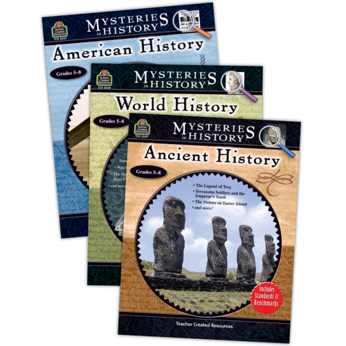 Mysteries in Histories Set (3 books) - TCR9854 | Teacher Created Resources