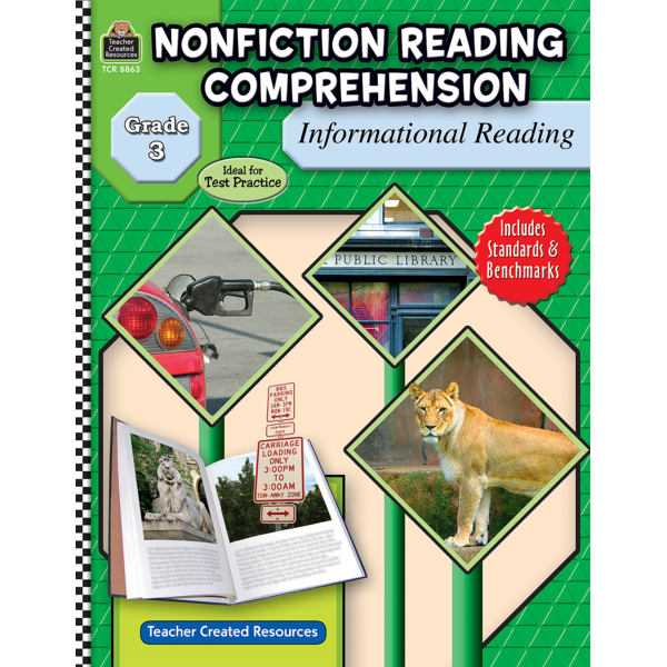 Nonfiction Reading Comprehension Informational Reading Grade 3 Tcr8863 Teacher Created 0898