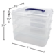 Clear Stackable Storage Containers Alternate Image SIZE