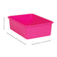 Pink Large Plastic Storage Bin 6 Pack Alternate Image SIZE