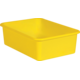 Yellow Large Plastic Storage Bin 6 Pack Alternate Image A