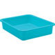 Teal Large Plastic Letter Tray 6 Pack Alternate Image A