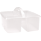 Clear Plastic Storage Caddy 6 Pack Alternate Image A