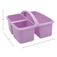 Lavender Plastic Storage Caddy 6-Pack Alternate Image SIZE