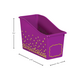 Purple Confetti Plastic Book Bins 6-Pack Alternate Image SIZE