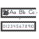 Black Polka Dots Traditional Printing Mini Bulletin Board Alternate Image SIZE