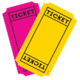 Bright Colors Tickets Mini Accents Alternate Image A
