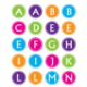 Brights Alphabet Stickers Alternate Image B