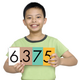 Sensational Math Place Value Cards: 4-Value Decimals to Whole Numbers Alternate Image A