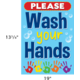 Wash Your Hands Positive Poster Alternate Image SIZE