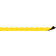 Yellow Polka Dots Magnetic Border Alternate Image A