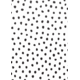 Black Painted Dots on White Better Than Paper Bulletin Board Roll Alternate Image A