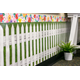 Fun Size White Picket Fence Better Than Paper Bulletin Board Roll Alternate Image C