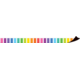 Colorful Stripes Magnetic Border Alternate Image A