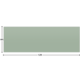 Sage Green Better Than Paper Bulletin Board Roll Alternate Image SIZE