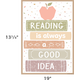 Reading is Always a Good Idea Positive Poster Alternate Image SIZE