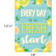 Every Day is a Fresh Start Positive Poster Alternate Image SIZE