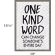 One Kind Word Can Change Someone’s Entire Day Positive Poster Alternate Image SIZE