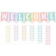 Pastel Pop Pennants Welcome Bulletin Board Alternate Image A