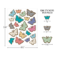 Home Sweet Classroom Butterflies Stickers Alternate Image SIZE