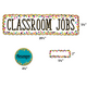 Confetti Classroom Jobs Mini Bulletin Board Alternate Image SIZE