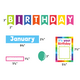 Colorful Happy Birthday Mini Bulletin Board Alternate Image SIZE