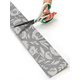 Classroom Cottage Gray Floral Straight Rolled Border Trim Alternate Image D