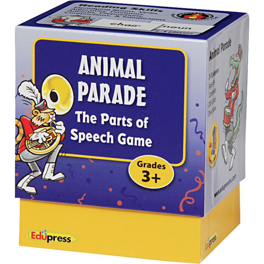 Last One Standing: Animal Parade Parts of Speech Game - TCR63565 | Teacher  Created Resources