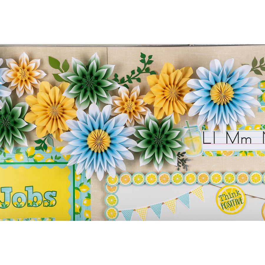  CTP Springtime Blooms Designer Flower Cut-Outs, 36 Pieces  (Creative Teaching Press 3868) : Office Products