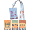 TCR20321 Moving Mountains Hall Pass Lanyards