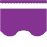 TCR2153 Purple Scalloped Border Trim