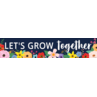 TCR6598 Wildflowers Let’s Grow Together Banner