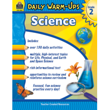 TCR3967 Daily Warm-Ups: Science Grade 2