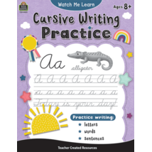 TCR8405 Watch Me Learn: Cursive Writing Practice