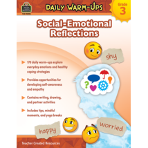 TCR9098 Daily Warm-Ups: Social-Emotional Reflections Gr 3
